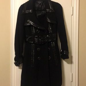 Bebe black coat